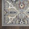Edge Collections - 5' X 7' - Gray - Floral Power Loom Area Rug for Home Warmth - 1 Piece